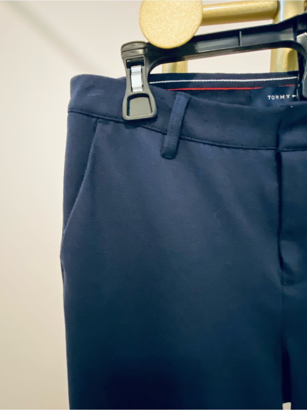 Tommy Hilfiger Dark navy Women's Tailored Pants - Picture 3 of 5